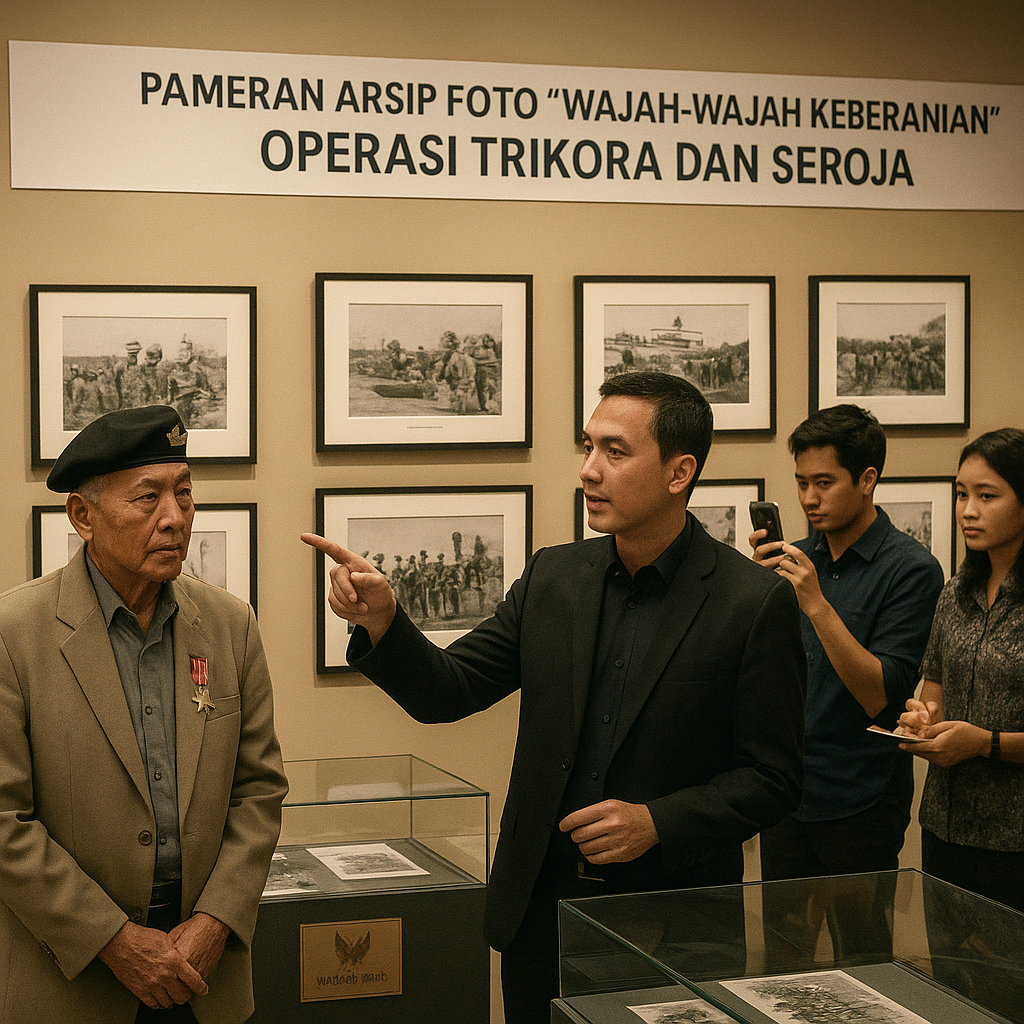 Pameran Arsip Foto 'Wajah-wajah Keberanian' Operasi Trikora dan Seroja