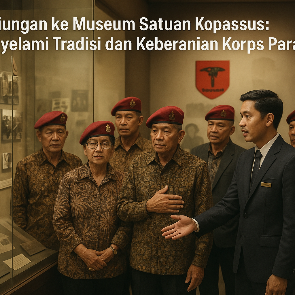 Kunjungan ke Museum Satuan Kopassus: Menyelami Tradisi dan Keberanian Korps Para