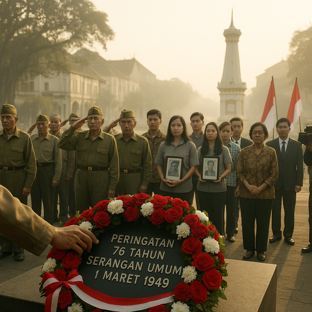 Peringatan 76 Tahun Serangan Umum 1 Maret, Napak Tilas di Yogyakarta Penuh Makna