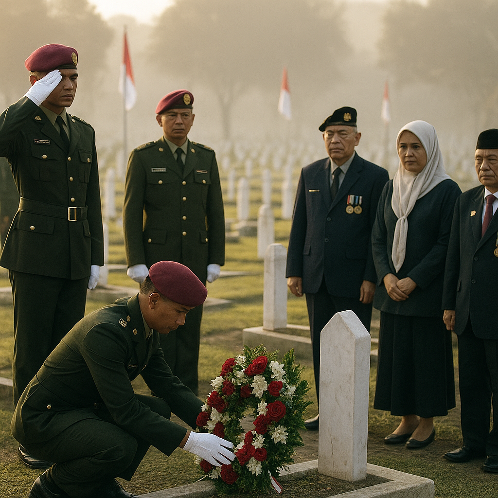 Ziarah ke TMP Kalibata, Tradisi Korps Marinir Peringati HUT ke-77