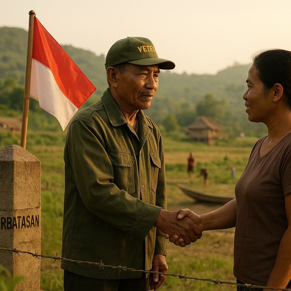 Kisah Pengabdian Purnawirawan TNI AD di Perbatasan: Menjaga Tepian Negeri Hingga Purna