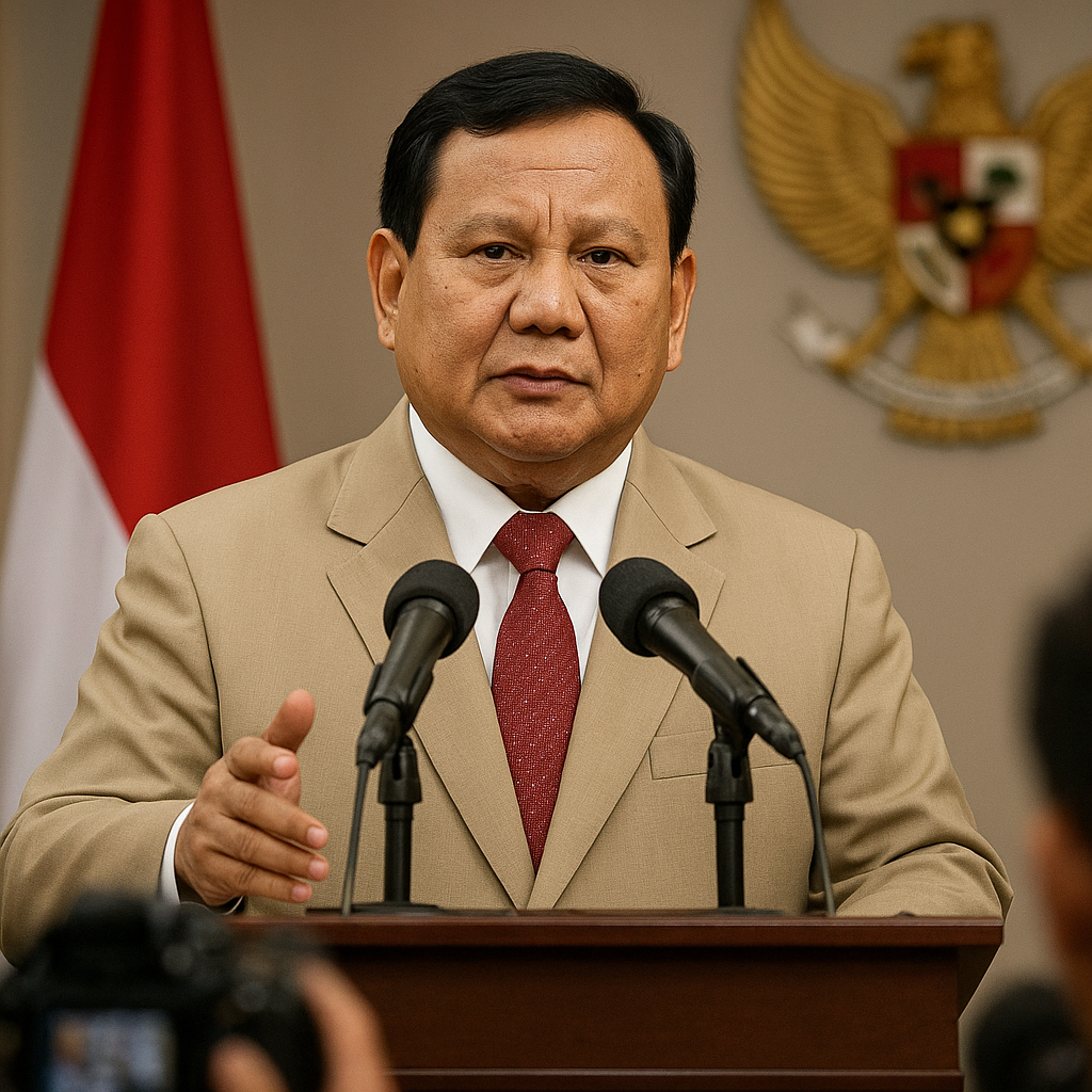 Menhan Prabowo: Indonesia Tidak Ingin Libatkan Diri dalam Persaingan Kekuatan Besar