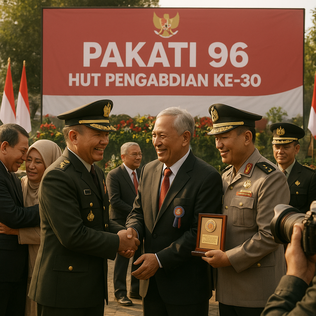 Pakati 96 Rayakan HUT Pengabdian ke-30, Tegaskan Loyalitas Alumni TNI-Polri bagi Bangsa dan Negara