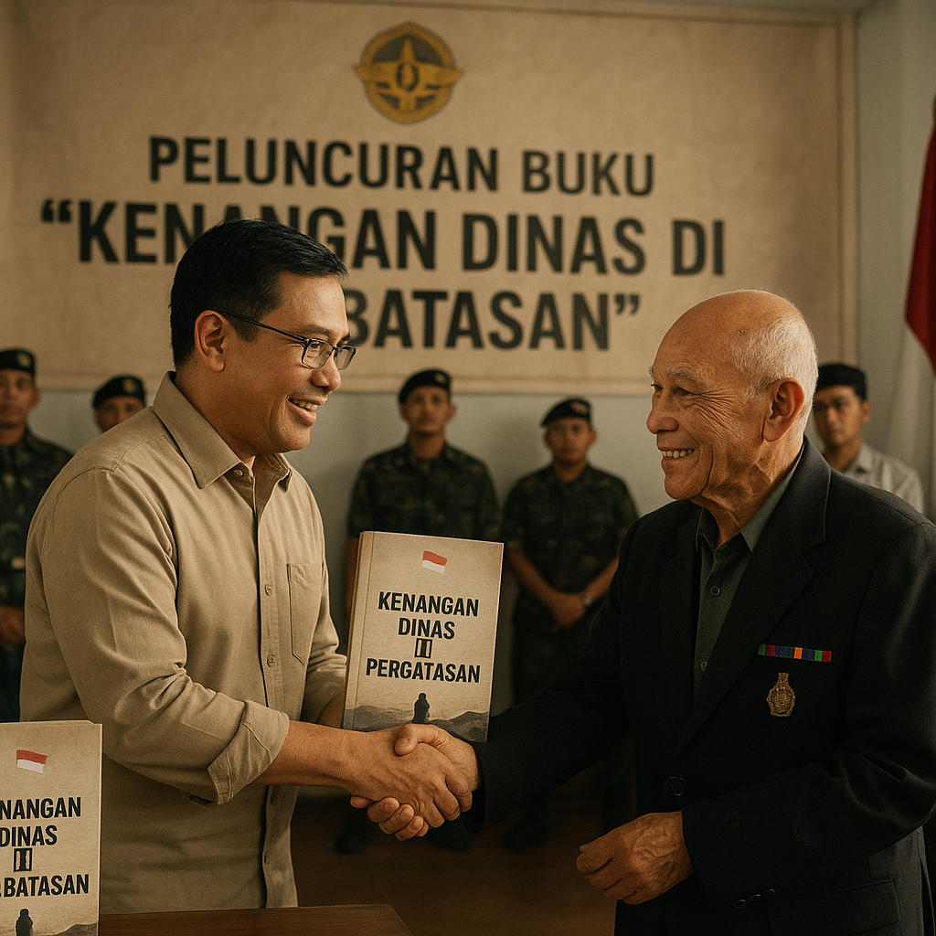 Peluncuran Buku 'Kenangan Dinas di Perbatasan', Kumpulan Kisah Pengabdian Prajurit TNI