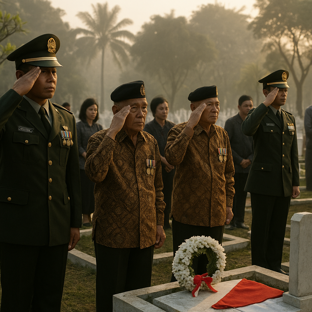 Ziarah ke TMP Kalibata, Tradisi Menghormati Para Pendahulu di Awal Bulan