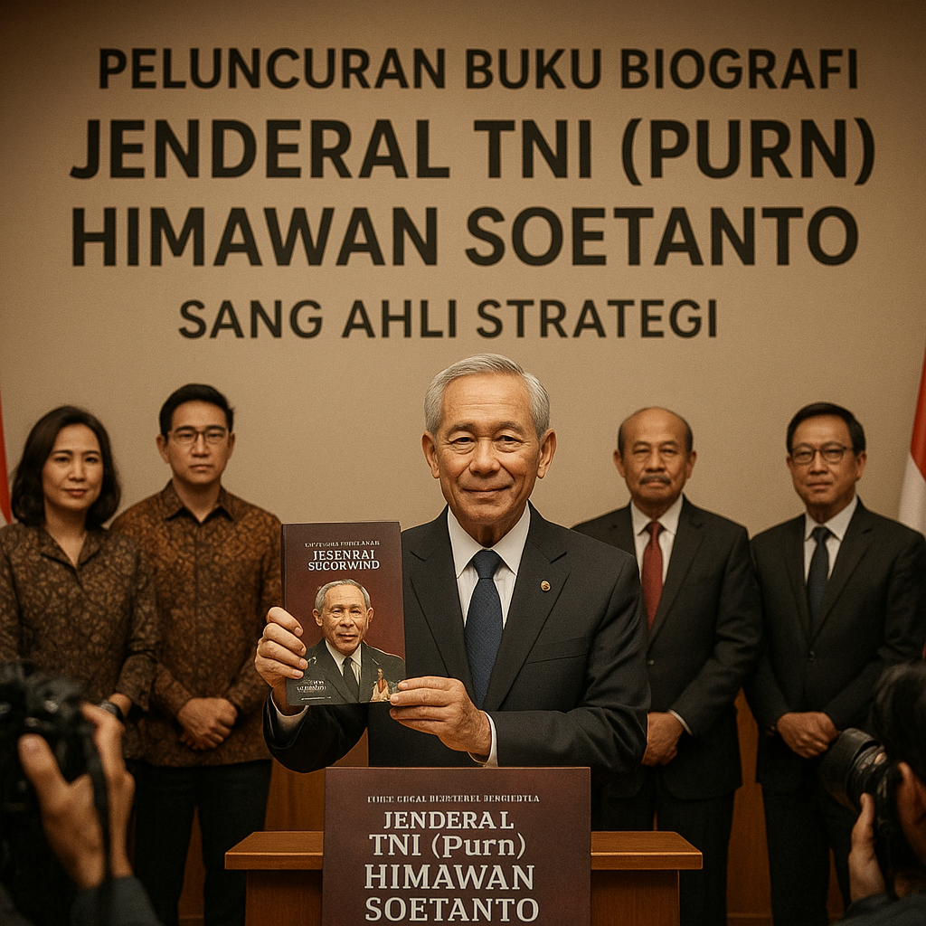 Peluncuran Buku Biografi Jenderal TNI (Purn) Himawan Soetanto, Sang Ahli Strategi