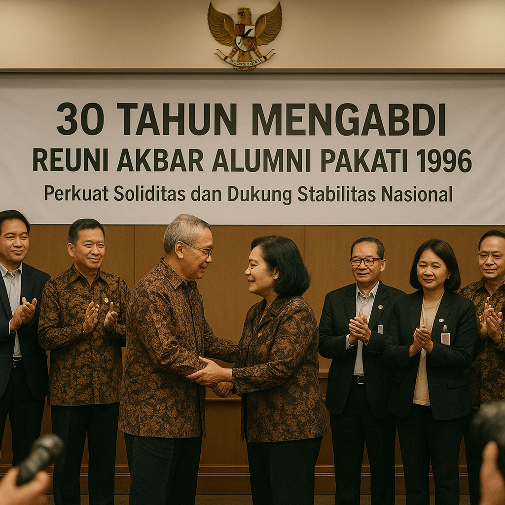 30 Tahun Mengabdi, Alumni Pakati 1996 Gelar Reuni Akbar, Perkuat Soliditas dan Dukung Stabilitas Nasional