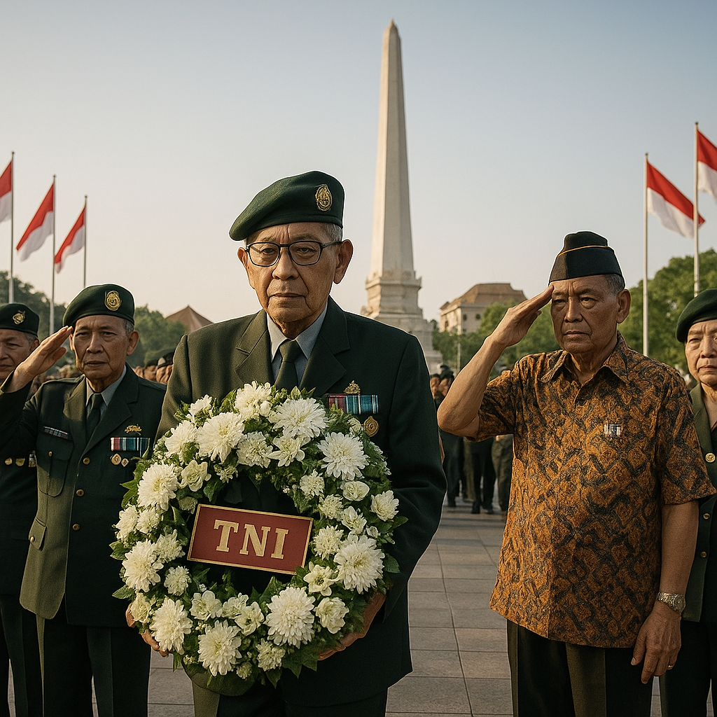 Napak Tilas Pertempuran Surabaya 1945, Purnawirawan Ziarah ke Tugu Pahlawan