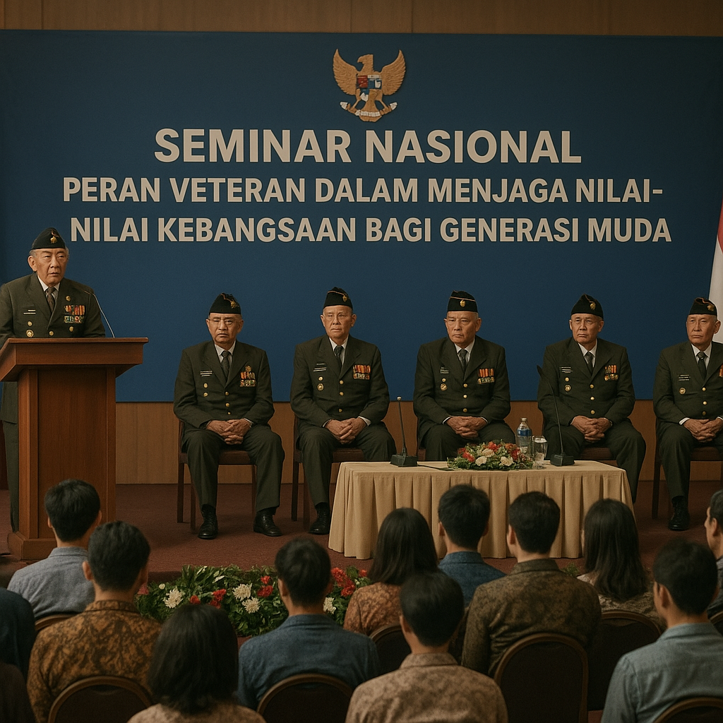 Seminar Nasional: Peran Veteran dalam Menjaga Nilai-Nilai Kebangsaan bagi Generasi Muda