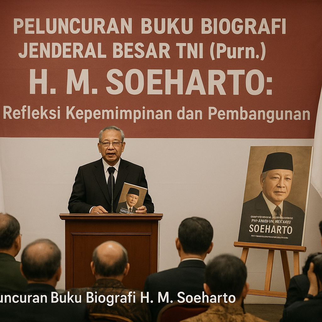 Peluncuran Buku Biografi Jenderal Besar TNI (Purn.) H. M. Soeharto: Refleksi Kepemimpinan dan Pembangunan
