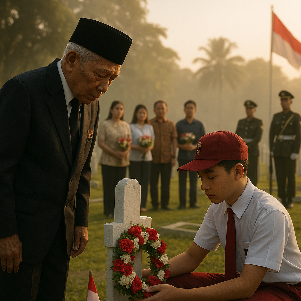 Ziarah ke Makam Pahlawan, Menghidupkan Kembali Semangat Perjuangan 45