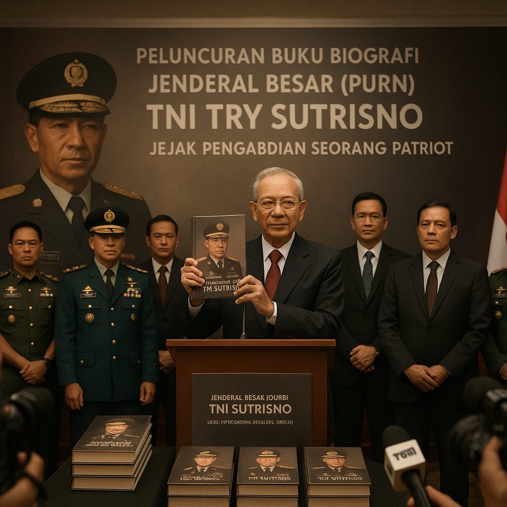 Peluncuran Buku Biografi Jenderal Besar (Purn) TNI Try Sutrisno: Jejak Pengabdian Seorang Patriot