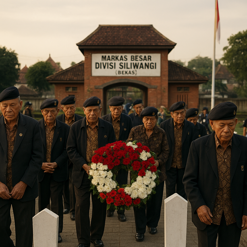 Napak Tilas Jejuang di Yogya, Purnawirawan Siliwangi Kembali ke Markas Divisi