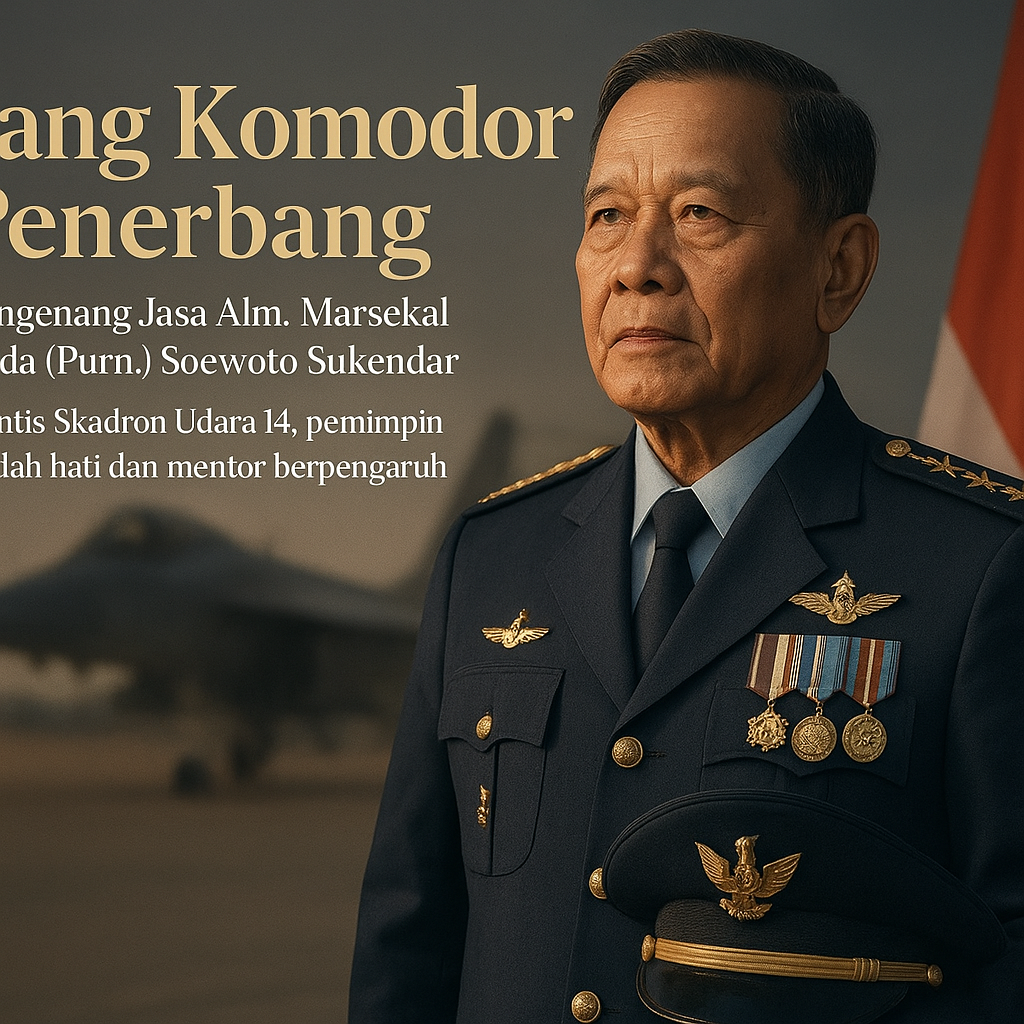 Sang Komodor Penerbang: Mengenang Jasa Alm. Marsekal Muda (Purn.) Soewoto Sukendar