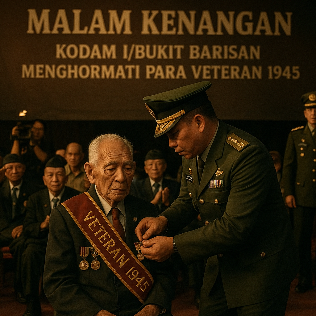 Bukit Barisan Menggelar 'Malam Kenangan' Bersama Para Veteran 1945