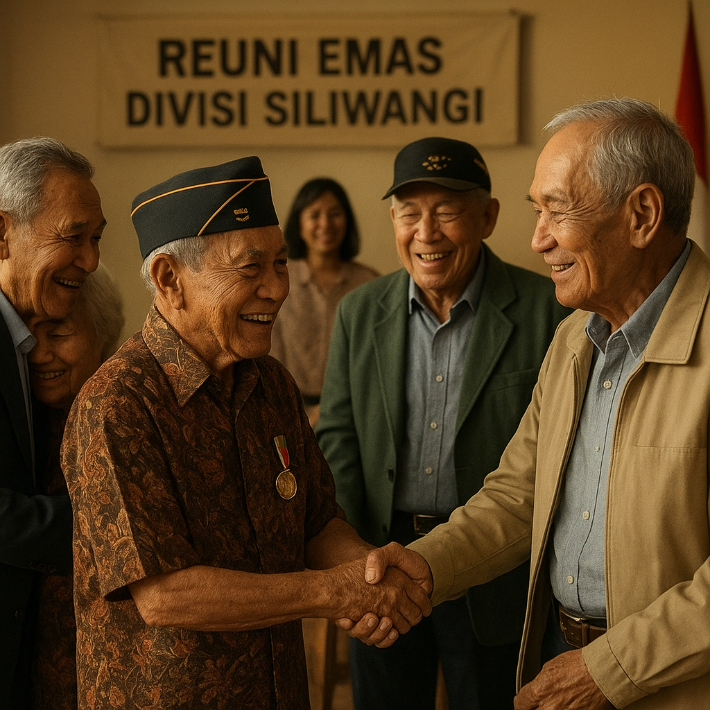 Reuni Emas Divisi Siliwangi: Kisah Kebersamaan Para Veteran di Usia Senja