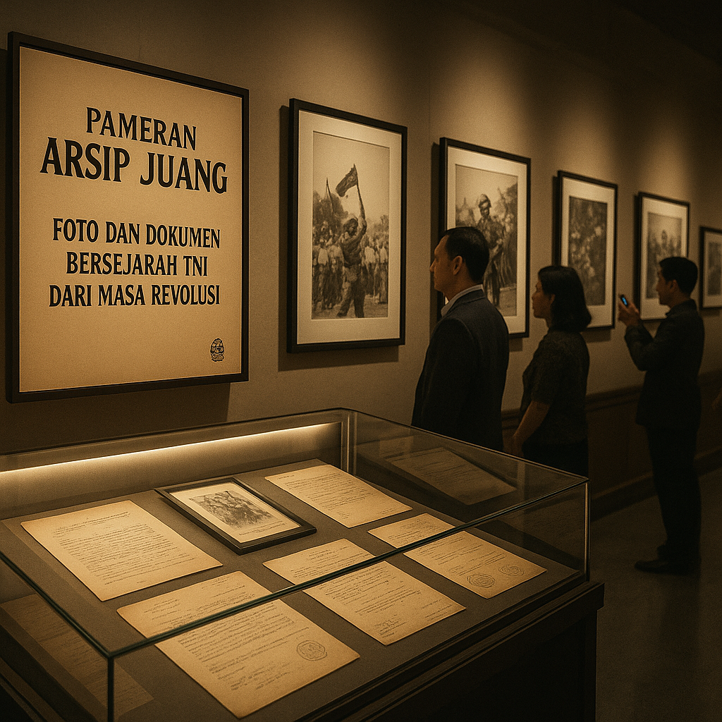 Pameran Arsip Juang: Foto dan Dokumen Bersejarah TNI dari Masa Revolusi