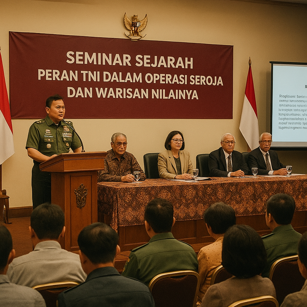 Seminar Sejarah: Peran TNI dalam Operasi Seroja dan Warisan Nilainya
