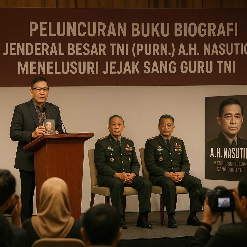 Peluncuran Buku Biografi Jenderal Besar TNI (Purn.) A.H. Nasution: Menelusuri Jejak Sang Guru TNI