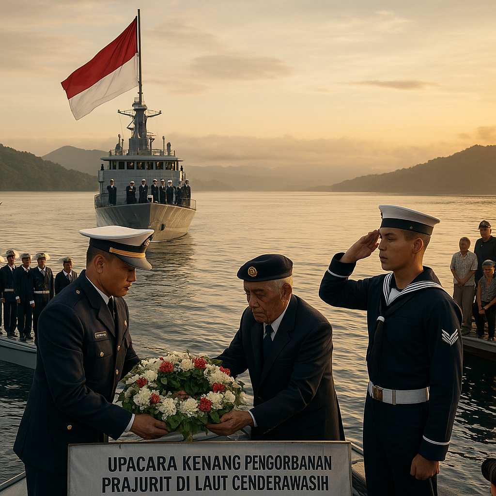 Upacara Kenang Pengorbanan Prajurit di Laut Cenderawasih, Refleksi Jasa para Pelaut Ksatria
