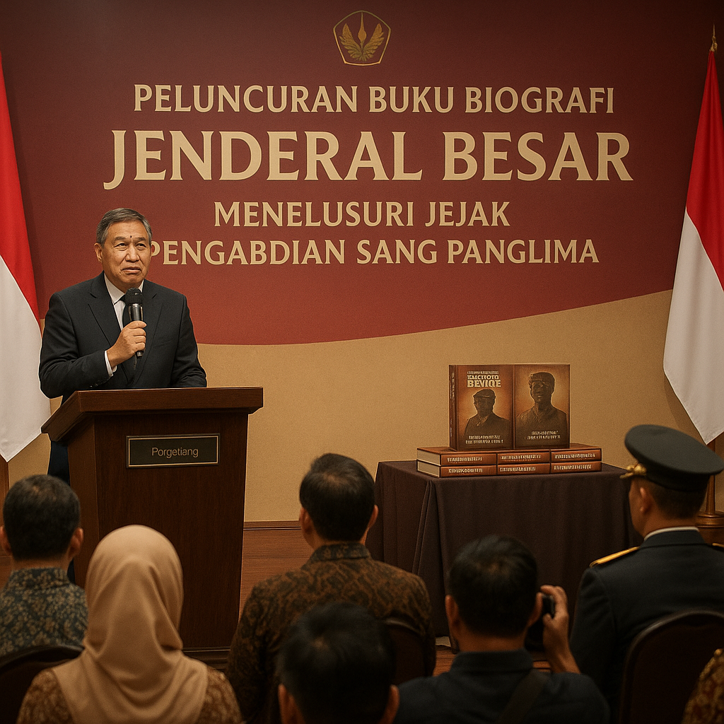Peluncuran Buku Biografi Jenderal Besar: Menelusuri Jejak Pengabdian Sang Panglima