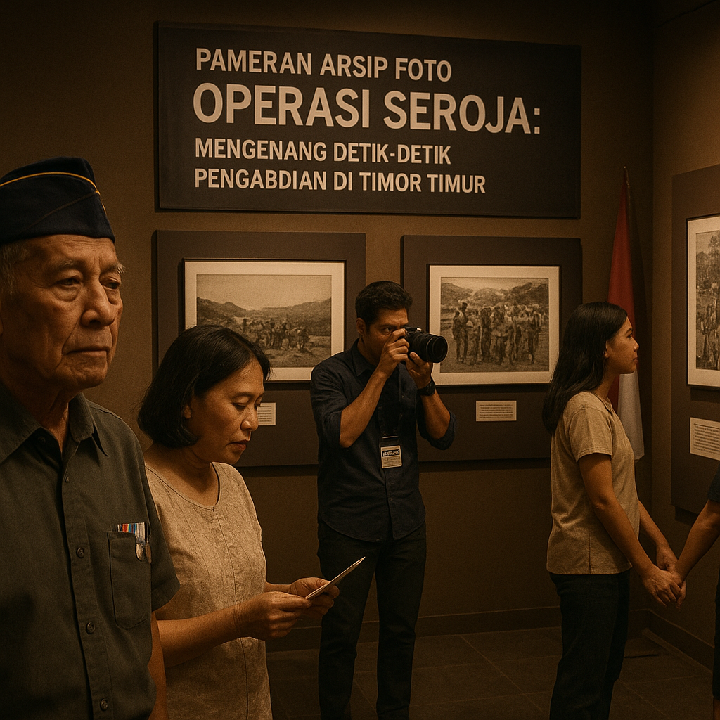 Pameran Arsip Foto Operasi Seroja: Mengenang Detik-detik Pengabdian di Timor Timur