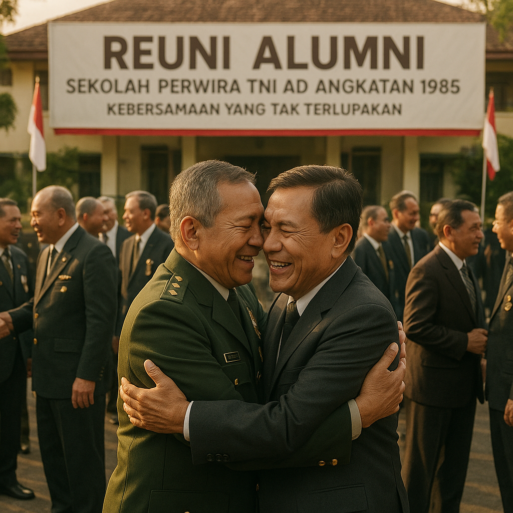 Reuni Alumni Sekolah Perwira TNI AD Tahun 1985, Kebersamaan yang Tak Terlupakan