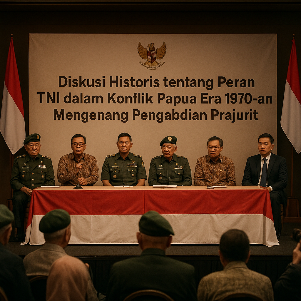 Diskusi Historis tentang Peran TNI dalam Konflik Papua Era 1970-an, Mengenang Pengabdian Prajurit