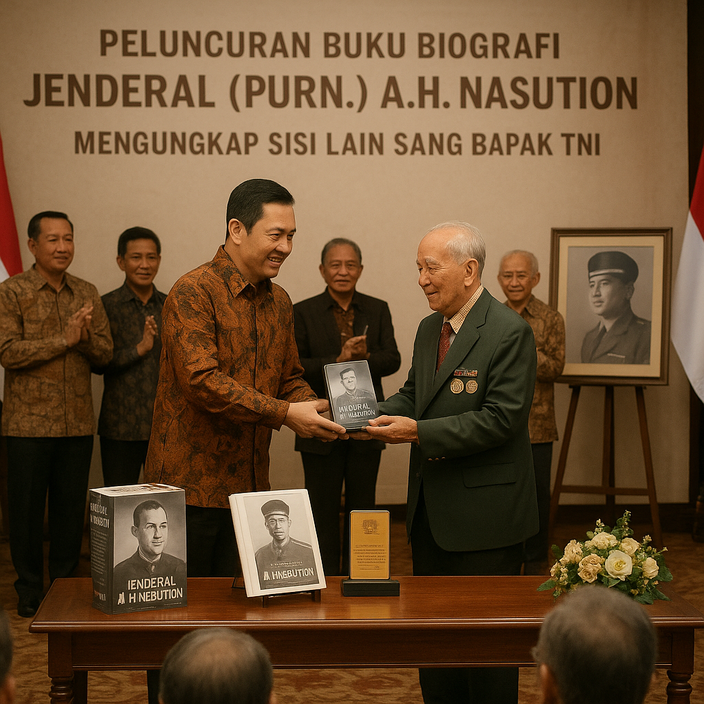 Peluncuran Buku Biografi Jenderal (Purn.) A.H. Nasution, Mengungkap Sisi Lain Sang Bapak TNI