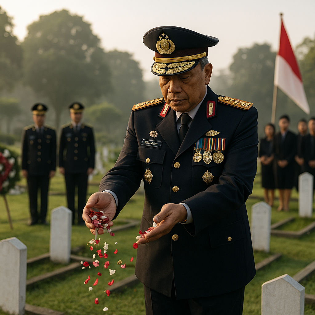 Kepala Kepolisian Negara RI Lakukan Ziarah Tabur Bunga ke Makam Para Mantan Presiden