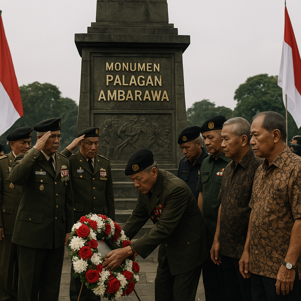 Napak Tilas Perjuangan: Purnawirawan TNI Ziarah ke Monumen Palagan Ambarawa
