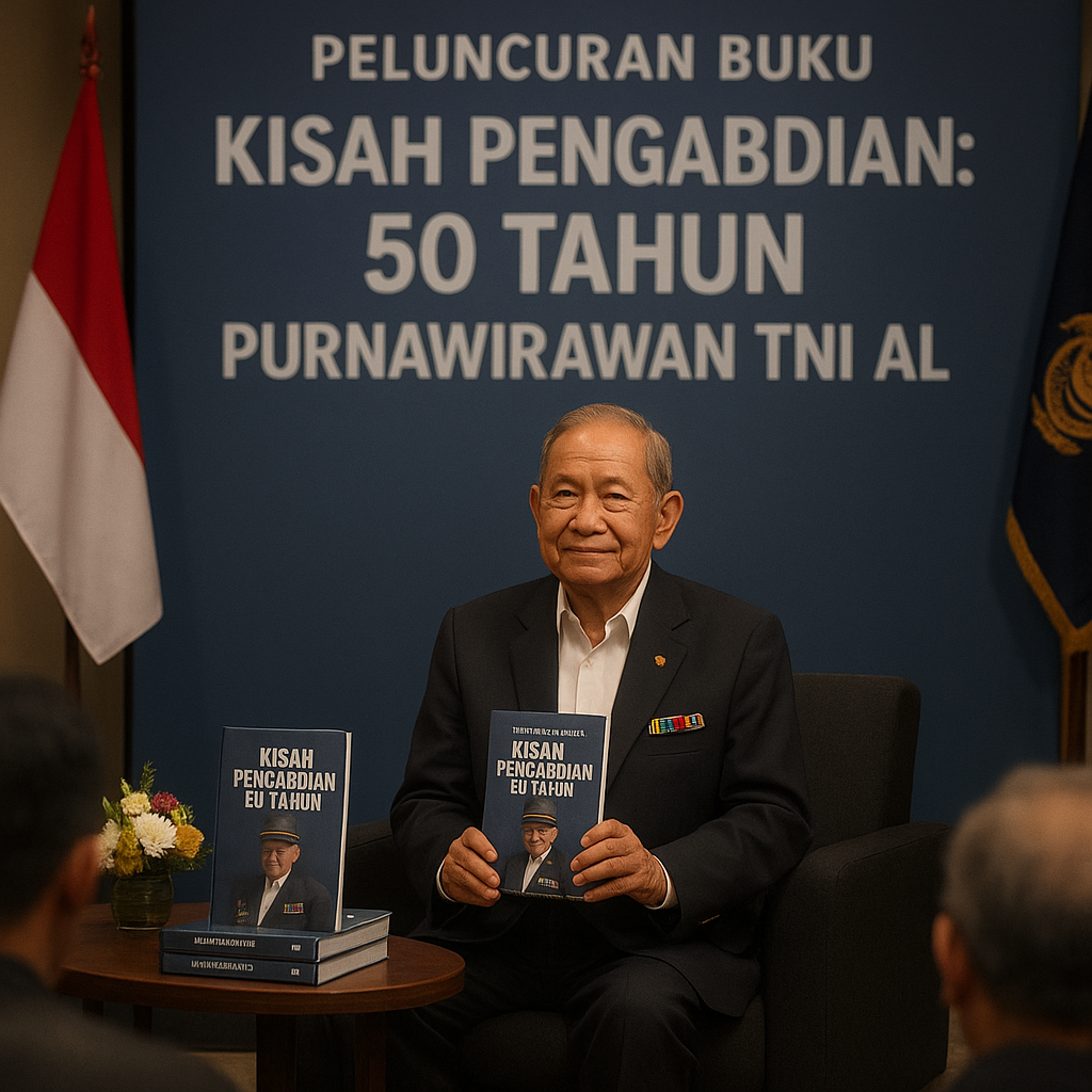 Peluncuran Buku Kisah Pengabdian 50 Tahun Purnawirawan TNI AL