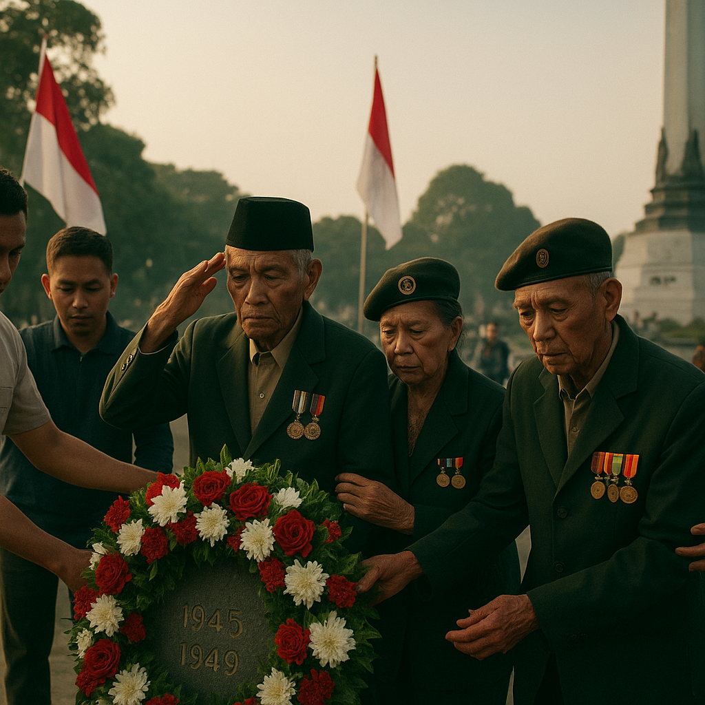 Napak Tilas Pertempuran Surabaya 1945 oleh Para Veteran