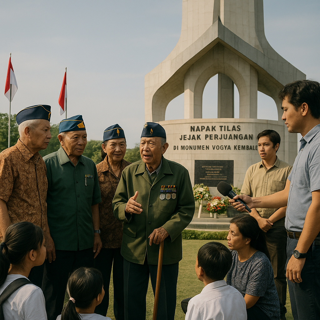 Napak Tilas Jejak Perjuangan di Monumen Yogya Kembali, Para Veteran Berbagi Cerita