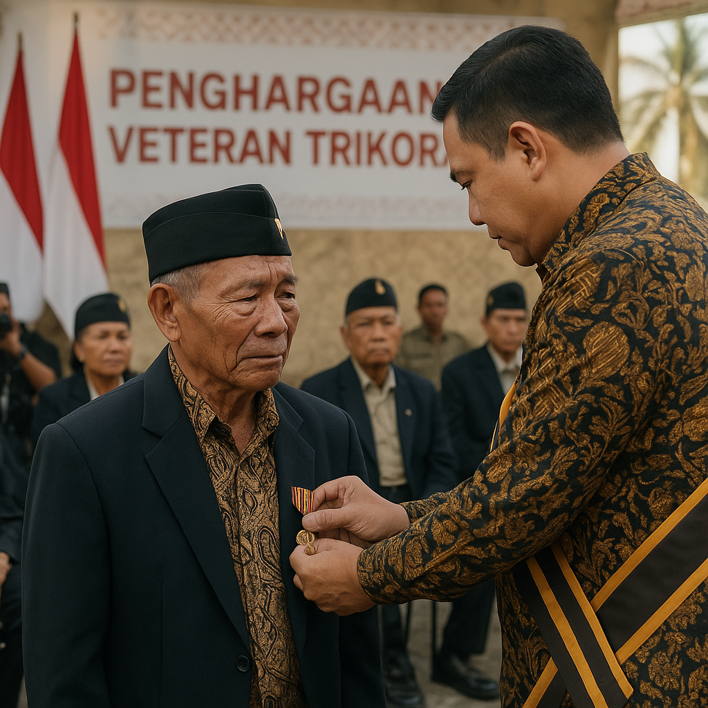 Penghargaan bagi Veteran Pejuang Trikora di Maluku, Penganugerahan Penuh Keharuan