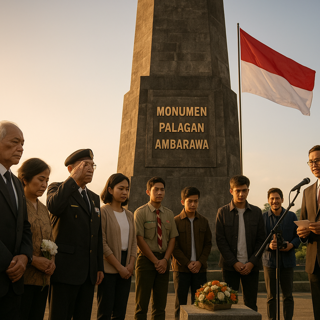 Renungan Heroik di Monumen Palagan Ambarawa, Napak Tilas Pertempuran 1945