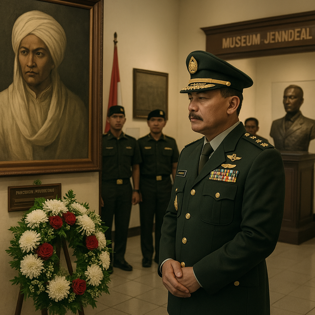 Panglima TNI Kunjungi Museum Diponegoro dan Museum Jenderal Sudirman di Magelang