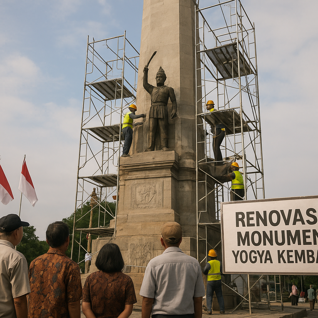 Renovasi Monumen Yogya Kembali, Menguatkan Ingatan atas Perjuangan 1949
