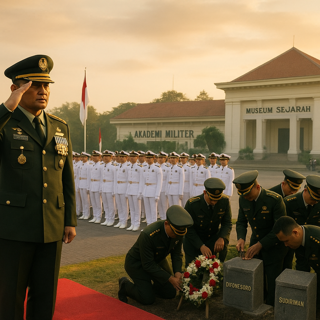 Panglima TNI Ambil Spirit Perjuangan Pangeran Diponegoro dan Jenderal Sudirman