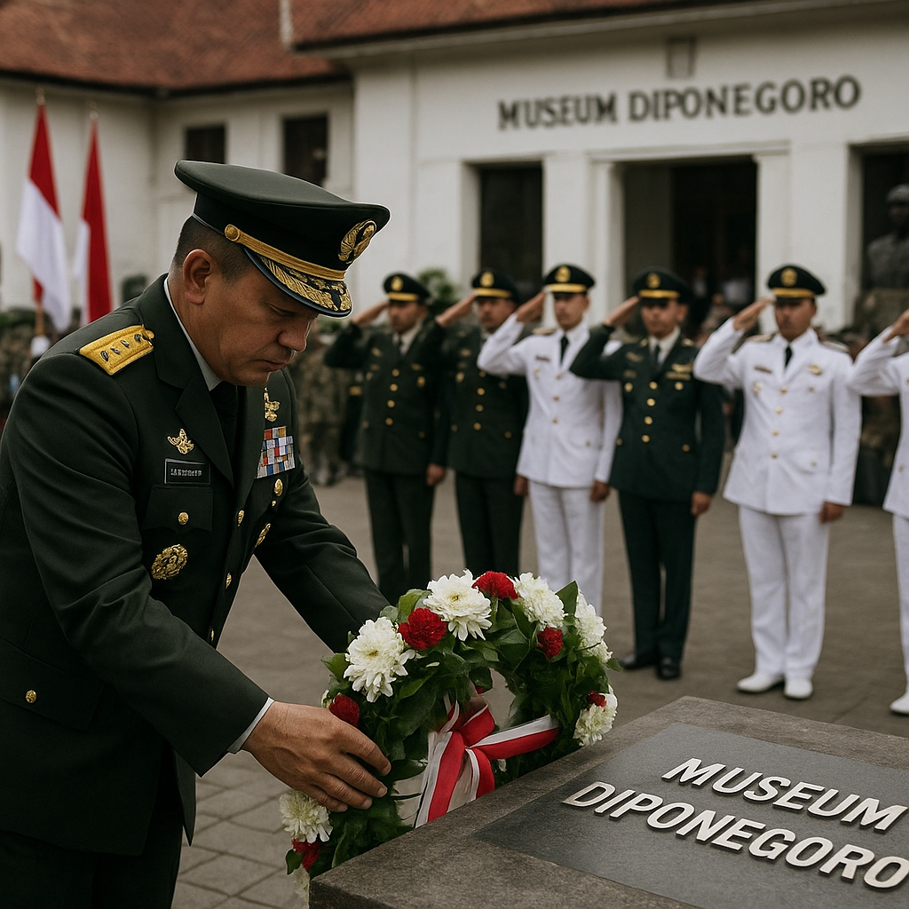 Panglima TNI Lantik Perwira Diktukpa 2026, Ziarah Sejarah di Magelang