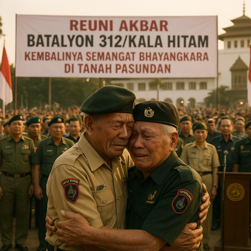 Reuni Akbar Batalyon 312/Kala Hitam, Kembalinya Semangat Bhayangkara di Tanah Pasundan