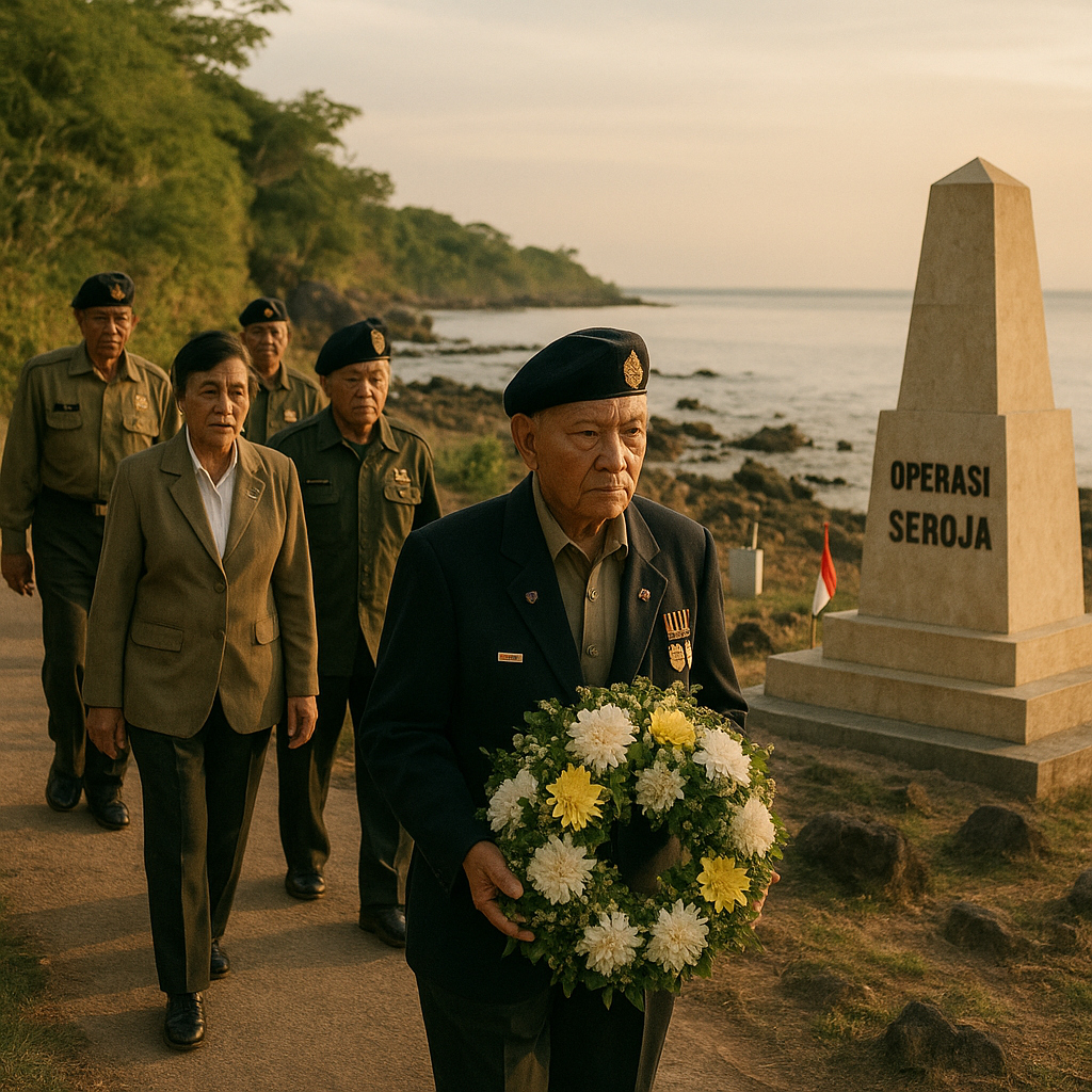 Napak Tilas Operasi Seroja: Veteran Menyusuri Jejak Pengabdian di Timor Timur