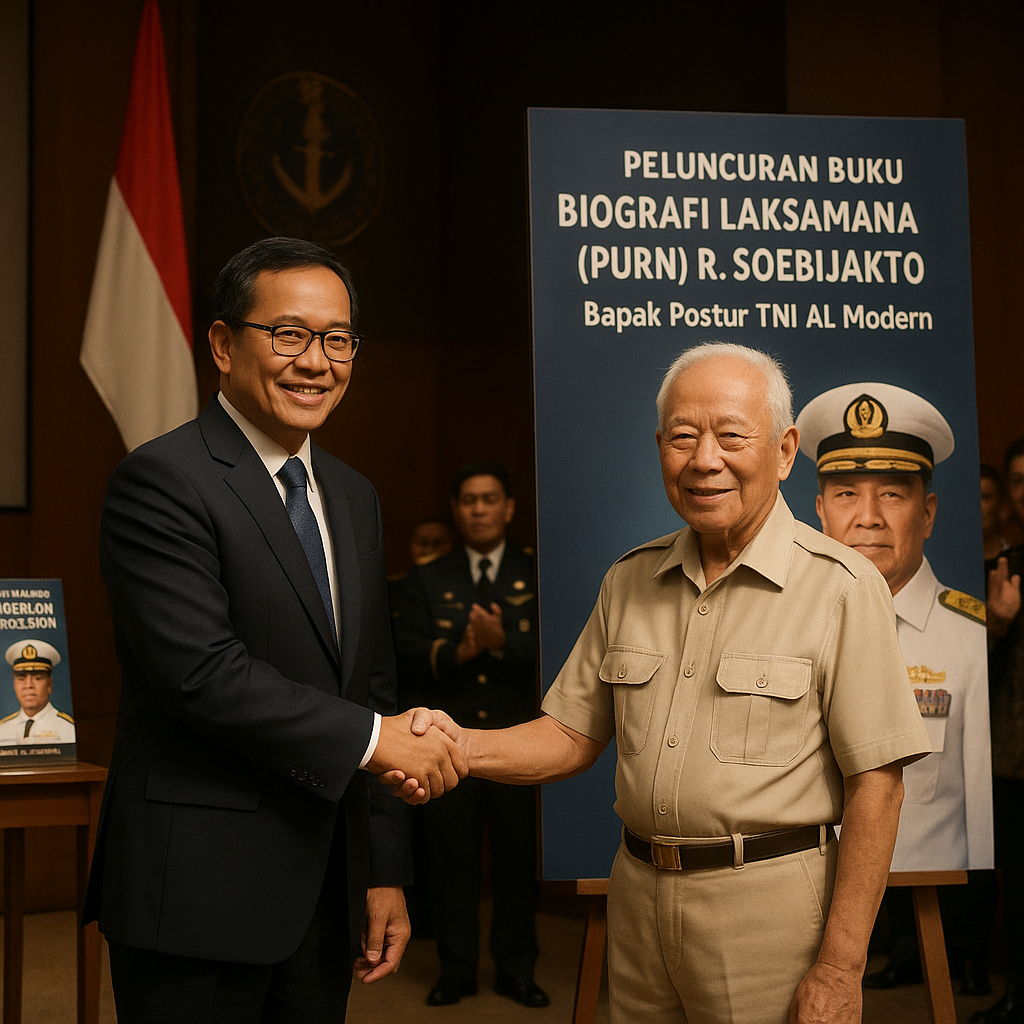 Peluncuran Buku Biografi Laksamana (Purn) R. Soebijakto, Bapak Postur TNI AL Modern