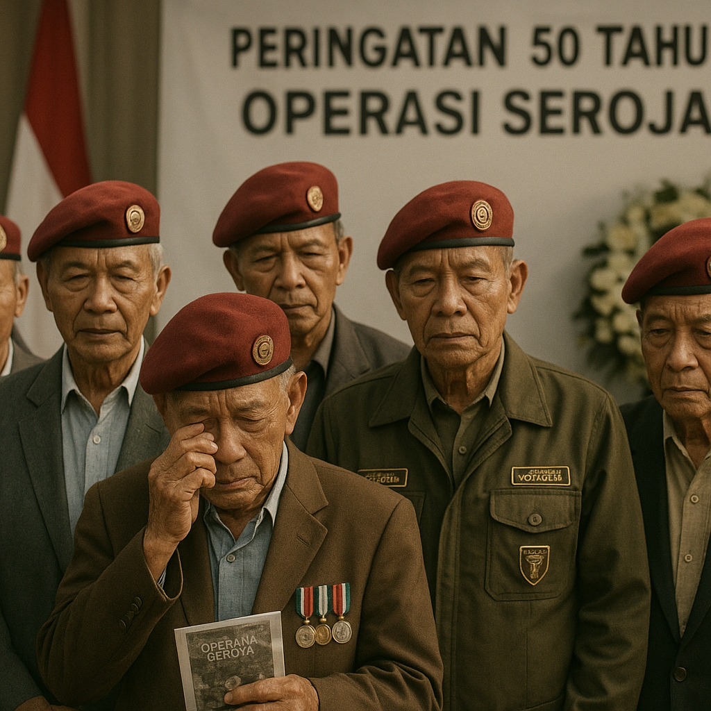 Peringatan 50 Tahun Operasi Seroja, Mantan Prajurit Kopassus Berkisah