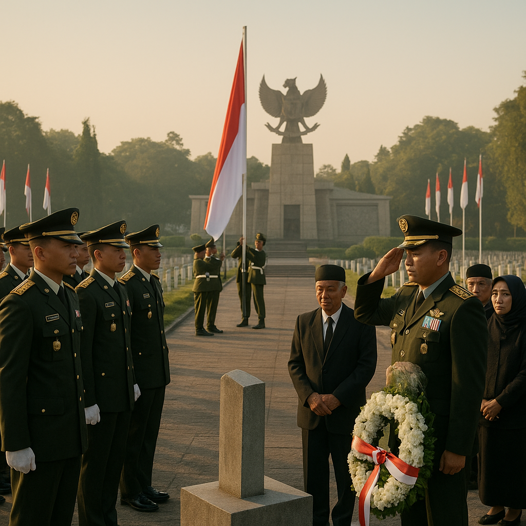 Kodam Jaya Gelar Upacara Penghormatan dan Renungan Jelang Hari Bhayangkara