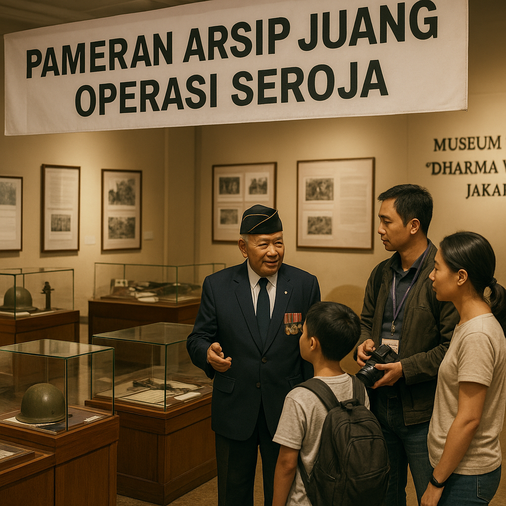 Pameran Arsip Juang Operasi Seroja di Museum TNI AD Jakarta