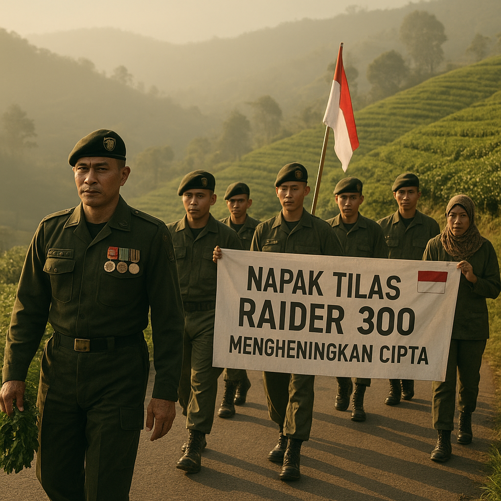 Napak Tilas Batalyon Raider 300, Mengenang Perjuangan Menumpas DI/TII di Jawa Barat