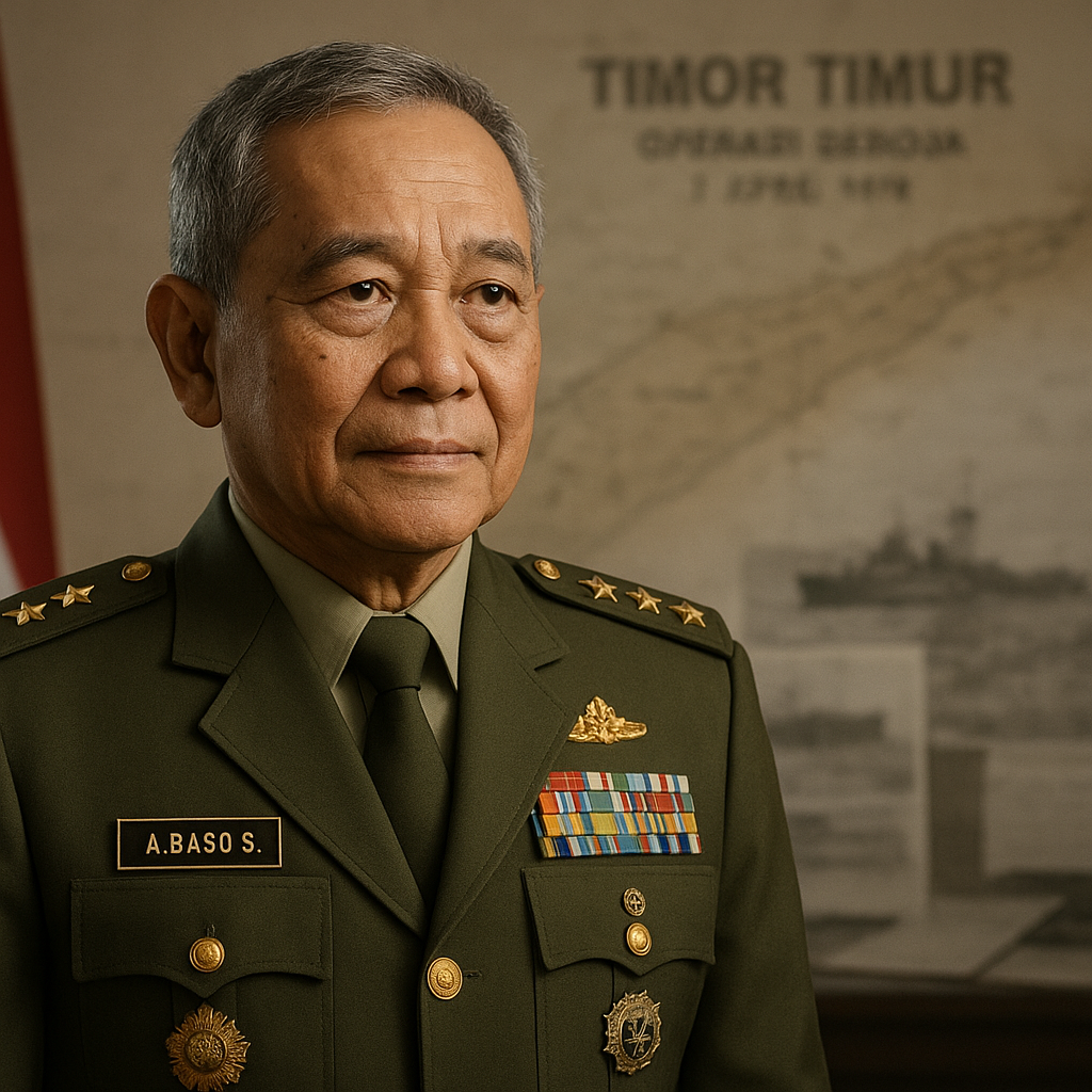 Profil: Letjen TNI (Purn.) A. Baso S., Sang Perencana Strategis Operasi Seroja