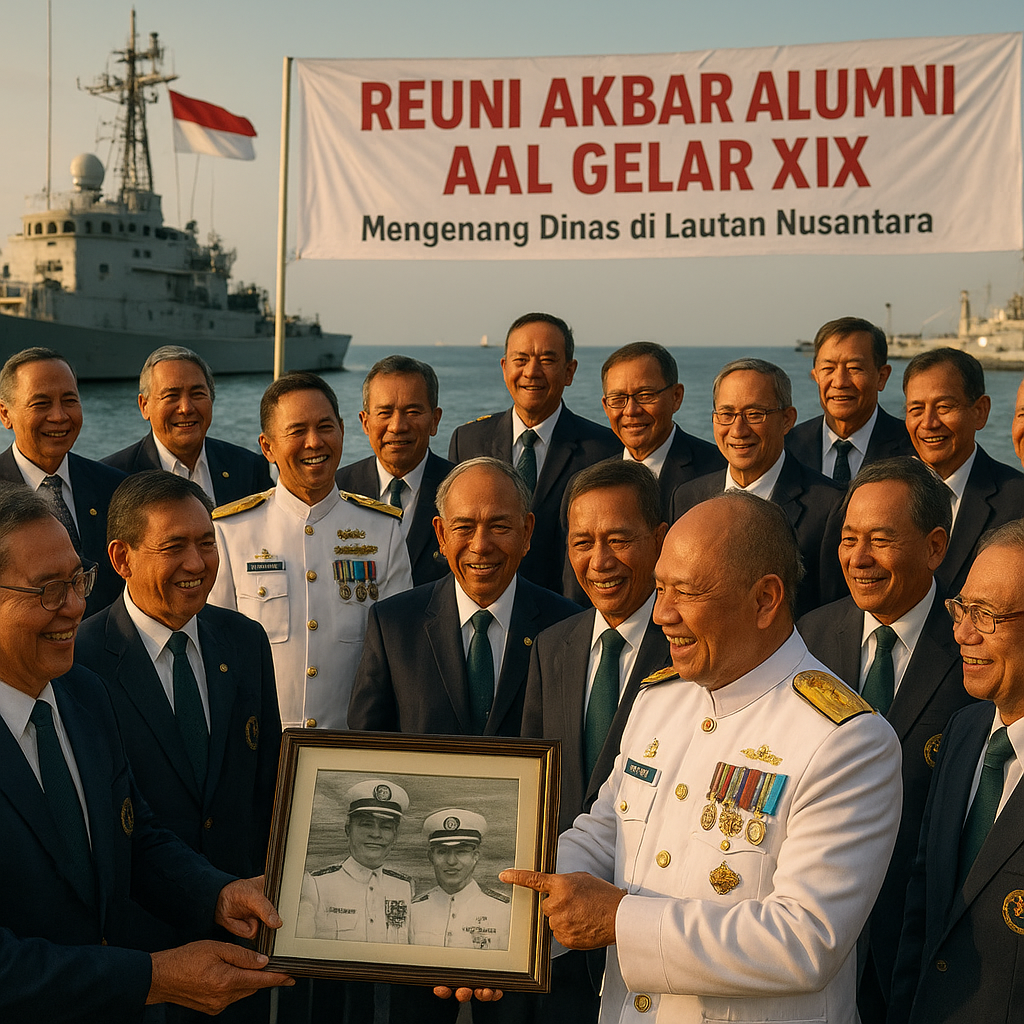 Reuni Akbar Alumni Akademi Angkatan Laut Gelar XIX, Mengenang Dinas di Lautan Nusantara