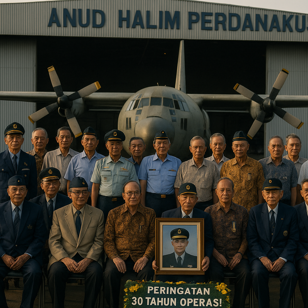 Purnawirawan TNI AU Kumpul di Lanud Halim, Peringati 30 Tahun Operasi Penyelamatan di Irian Jaya